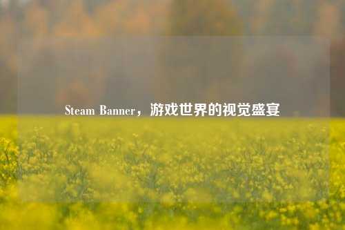 Steam Banner，游戏世界的视觉盛宴